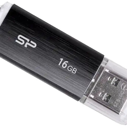 Silicon Power U02 Ultima Usb Pendrive 16Gb Usb 2.0 Black Silicon Power