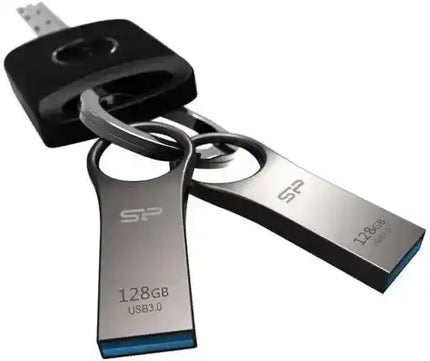 Silicon Power J80 Jewel Usb Pendrive 128Gb Usb 3.2 Titanium Silicon Power
