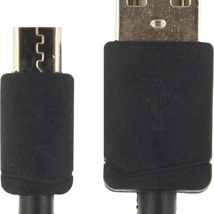 Keymate Charge/Sync Keychain Cable Nylon Braided Micro Usb Black KeyMate