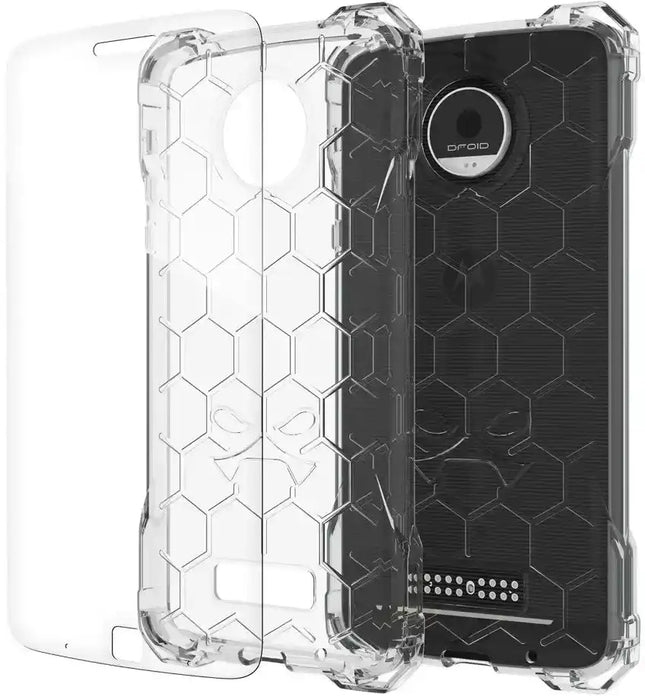 Ghostek Covert Protective Case Motorola Moto Z Clear Ghostek