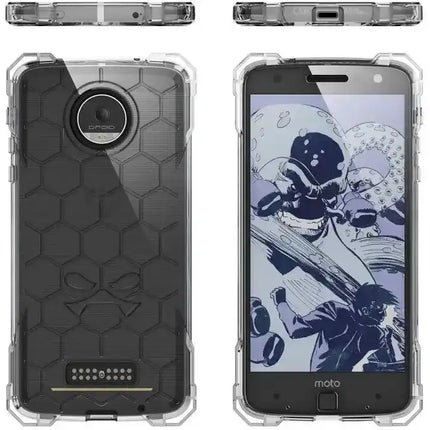 Ghostek Covert Protective Case Motorola Moto Z Clear Ghostek