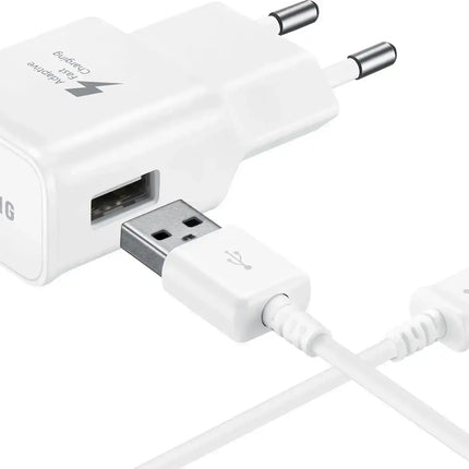 Samsung Ep-Ta20Eweugww Samsung Quick Travel Charger Incl. Micro Usb Cable 2.0A White Bulk Samsung