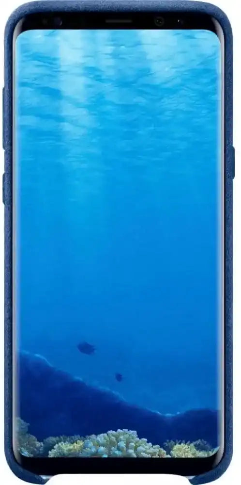 Samsung Ef-Xg955Alegww Samsung Alcantara Cover Galaxy S8+ Blue Samsung