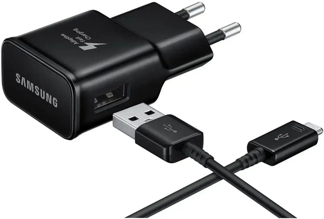 Samsung Ep-Ta20Ebecgww Samsung Adaptive Fast Charging Travel Charger Incl. Usb-C Cable 15W Black Bulk Samsung