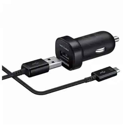 Samsung Autolader Micro USB – Adaptive Fast Charging – Zwart