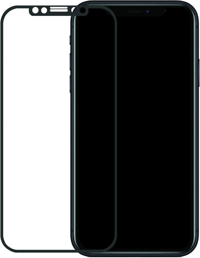 Mobilize Edge-To-Edge Glass Screen Protector Apple Iphone Xr/11 Black Full Glue Mobilize
