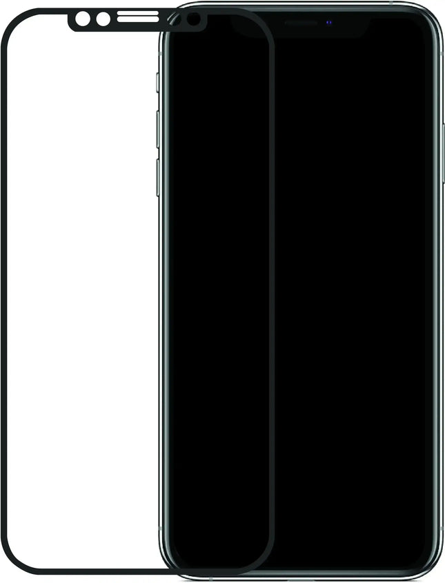 Mobilize Edge-To-Edge Glass Screen Protector Apple Iphone Xs Max/11 Pro Max Black Full Glue Mobilize