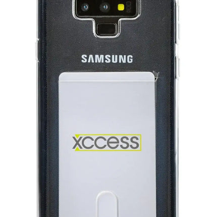 Xccess Tpu Card Case Samsung Galaxy Note9 Transparent Clear Xccess