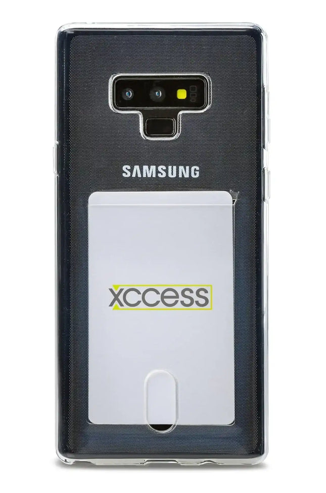 Xccess Tpu Card Case Samsung Galaxy Note9 Transparent Clear Xccess