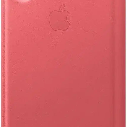 Apple Mrx12Zm/A Apple Leather Folio Case Iphone Xs Peony Pink Apple
