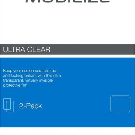 Mobilize Universal Clear 2-Pack Screen Protector For Tablets And Laptops 20X28Cm Mobilize