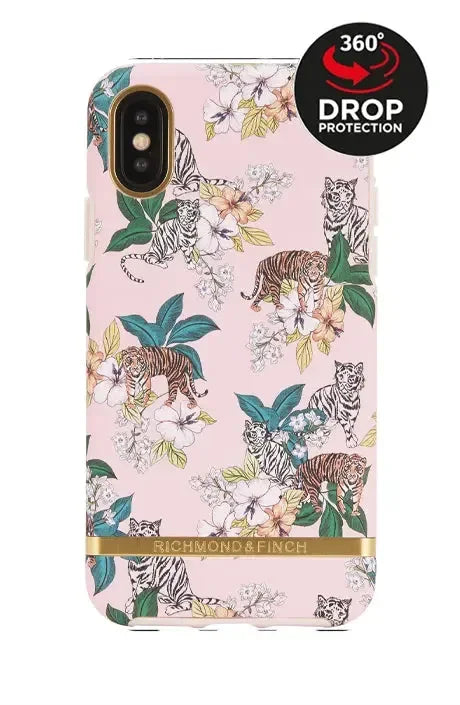 Richmond & Finch Freedom Series Apple Iphone X/Xs Pink Tiger/Gold Richmond & Finch