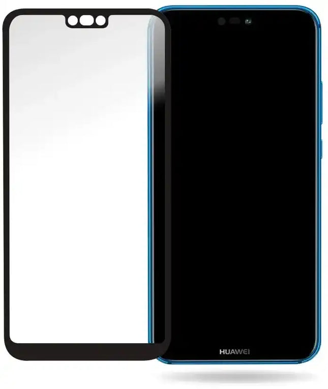 Mobilize Glass Screen Protector - Black Frame - Huawei P20 Lite Mobilize