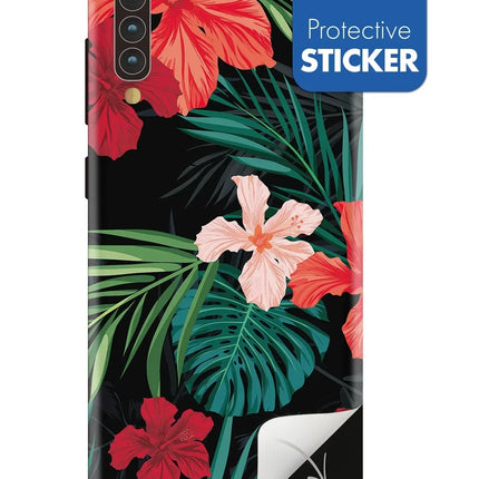 My Style Phoneskin For Samsung Galaxy A30S/A50 Red Caribbean Flower