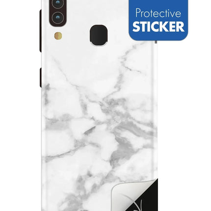 My Style Phoneskin For Samsung Galaxy A20E White Marble