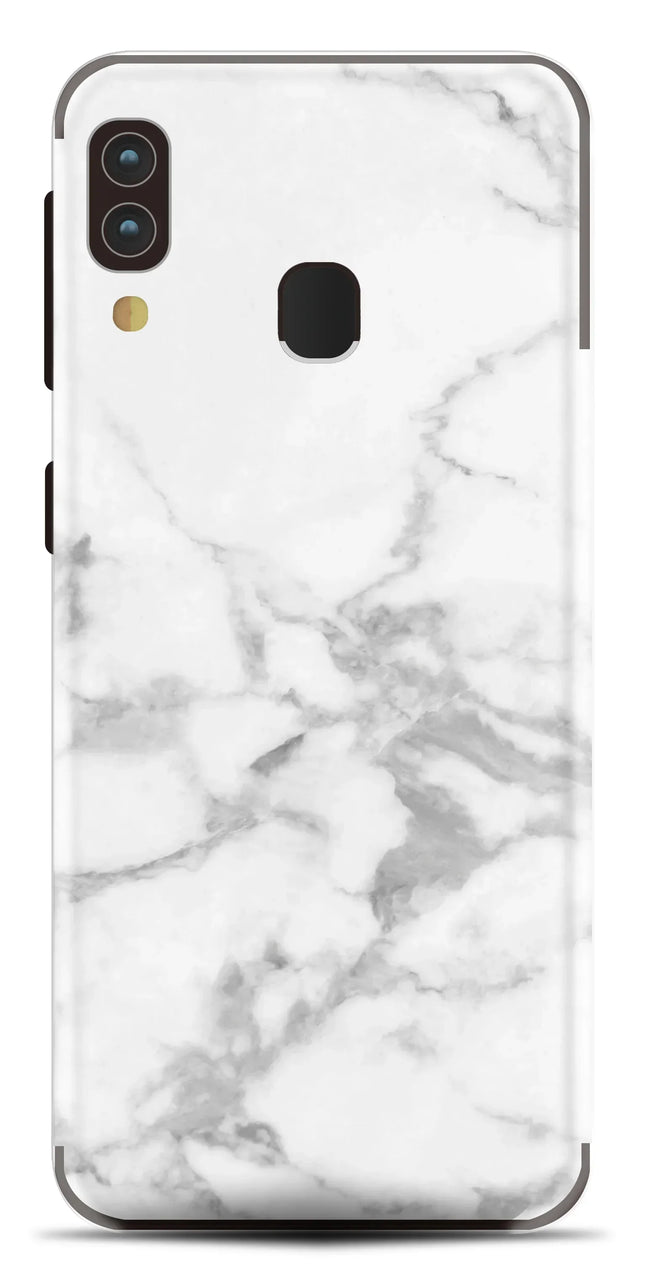 My Style Phoneskin For Samsung Galaxy A20E White Marble