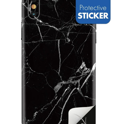 My Style Phoneskin For Apple Iphone X Black Marble