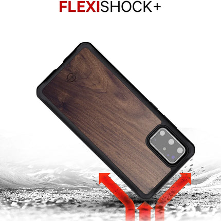 Itskins Level 2 Hybridfusion For Apple Iphone Xs Max Dark Wood