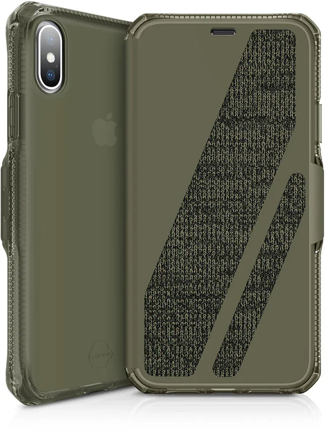 Itskins Level 2 Spectrumfolio For Apple Iphone Xs Max Kaki