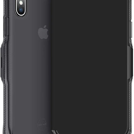 Itskins Level 2 Spectrumfolio For Apple Iphone Xs Max Pure Black