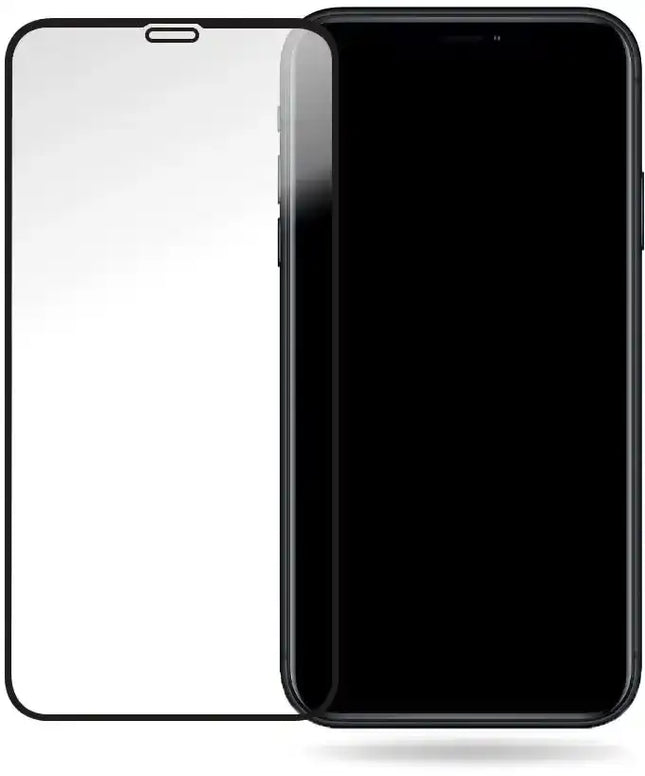 Mobilize Glass Screen Protector - Black Frame - Apple Iphone Xr/11 Mobilize