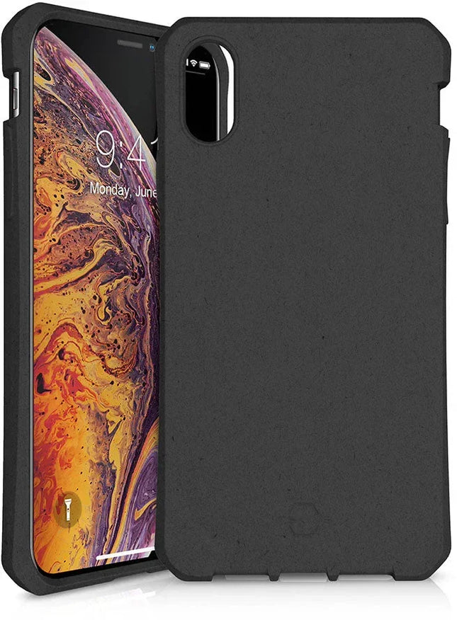 Itskins Level 2 Feroniabio For Apple Iphone Xs Max Black ITSKINS