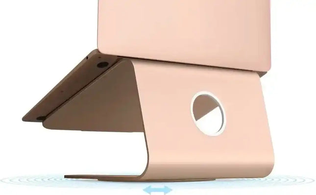 Rain Design Mstand 360 Laptop Stand + Swivel Base Rose Gold rain design