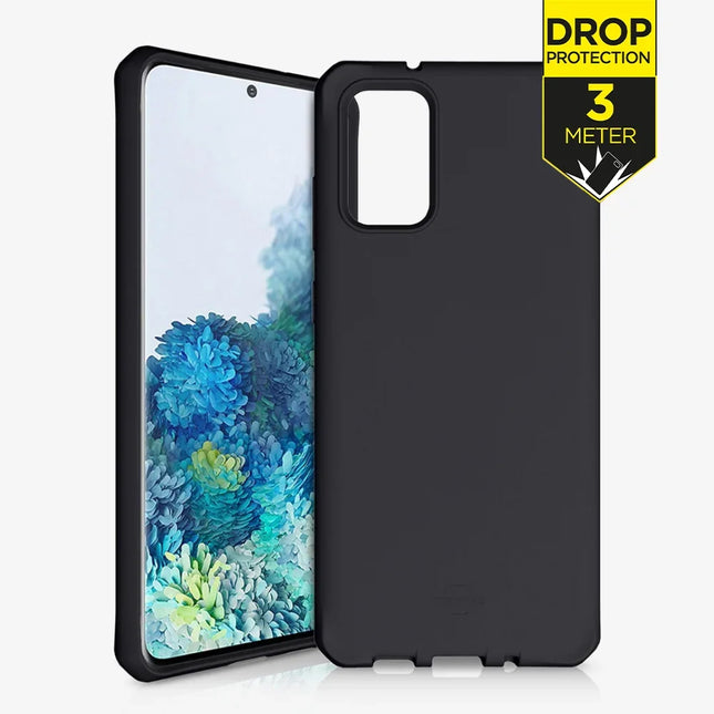 Itskins Level 2 Spectrumsolid For Samsung Galaxy S20+/S20+ 5G Plain Black