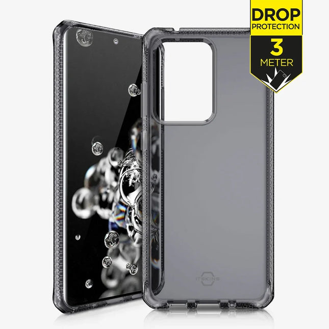 Itskins Level 2 Spectrumclear For Samsung Galaxy S20 Ultra/S20 Ultra 5G Black
