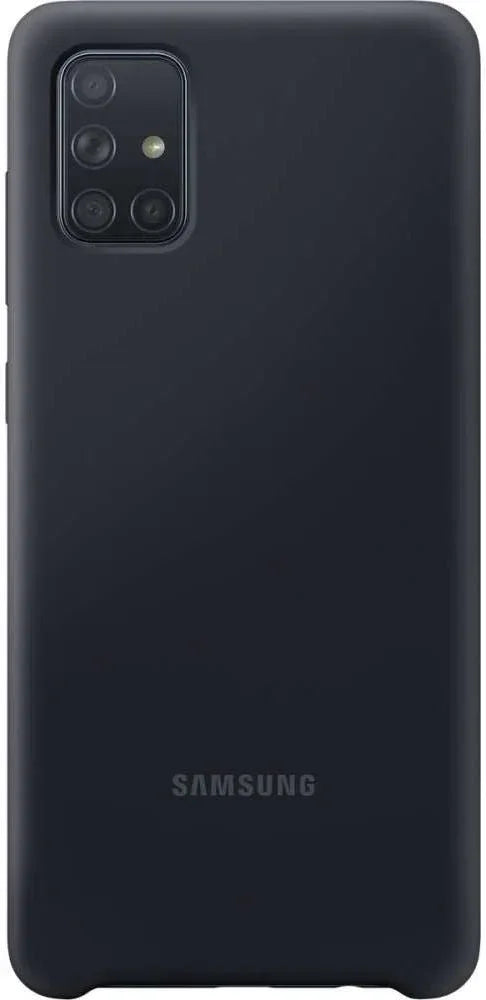 Samsung Ef-Pa715Tbegeu Samsung Silicone Cover Galaxy A71 Black Samsung