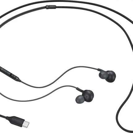 Samsung Eo-Ic100Bbegeu Samsung In-Ear Tuned By Akg Usb-C Stereo Headset Black Samsung