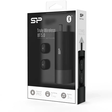 Silicon Power Bp81 Silicon Power Tws Bluetooth Stereo Earbuds Black Silicon Power