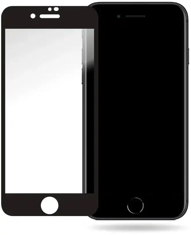 Mobilize Glass Screen Protector - Black Frame - Apple Iphone 7/8/Se (2020/2022) Mobilize