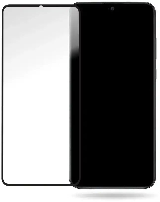 Mobilize Glass Screen Protector - Black Frame - Huawei Y6P Mobilize