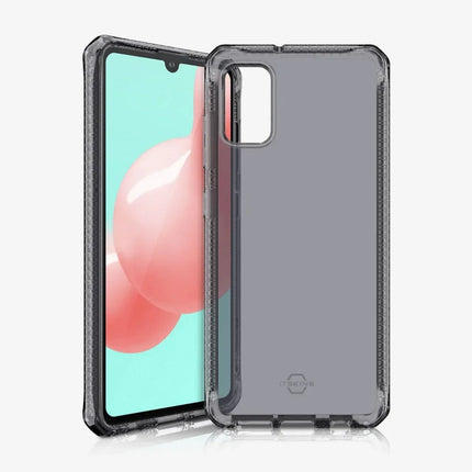 Itskins Level 2 Spectrumclear For Samsung Galaxy A41 Black ITSKINS