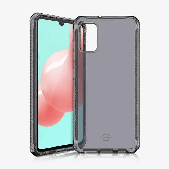 Itskins Level 2 Spectrumclear For Samsung Galaxy A41 Black ITSKINS
