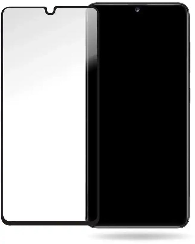 Mobilize Glass Screen Protector - Black Frame - Samsung Galaxy A41 Mobilize