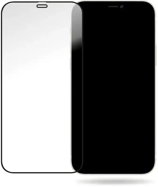 Mobilize Glass Screen Protector - Black Frame - Apple Iphone 12/12 Pro Mobilize