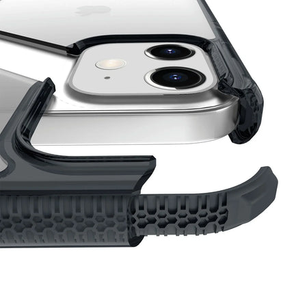 Itskins Level 3 Supremeclear For Apple Iphone 12 Mini Smoke/Transparent