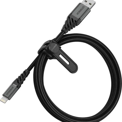 Otterbox Nylon Braided Charge/Sync Cable Apple Lightning 1M Black OtterBox