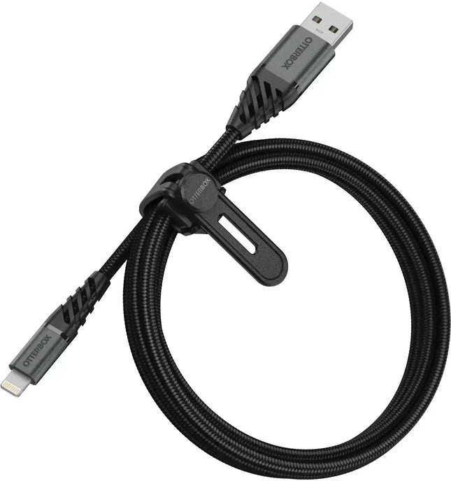 Otterbox Nylon Braided Charge/Sync Cable Apple Lightning 1M Black OtterBox