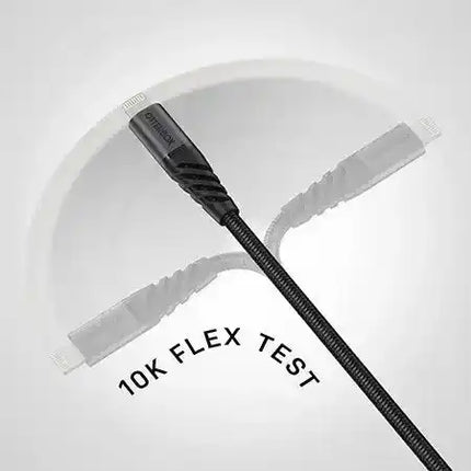 Otterbox Nylon Braided Charge/Sync Cable Apple Lightning 2M Black OtterBox
