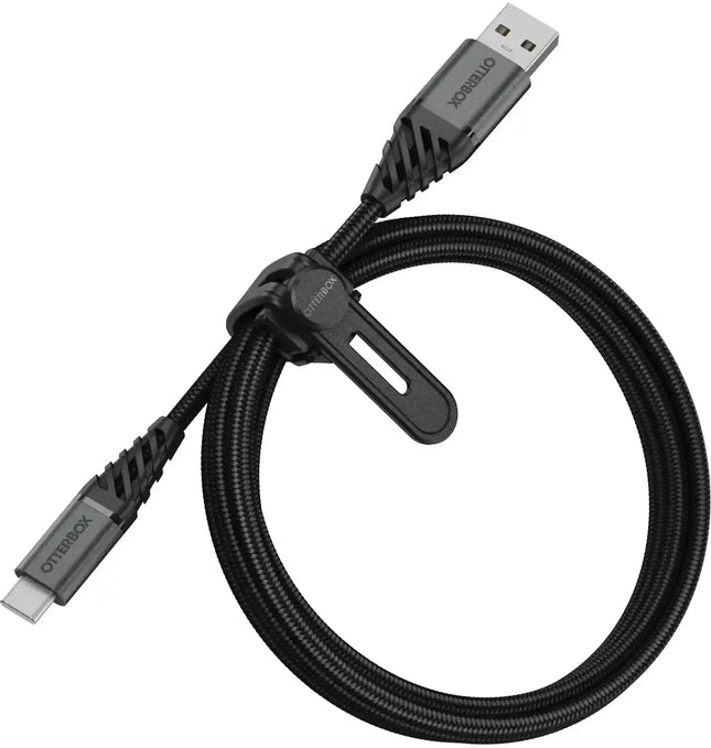 Otterbox Nylon Braided Charge/Sync Cable Usb-C 1M Black OtterBox