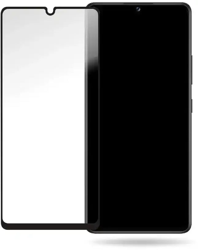 Mobilize Glass Screen Protector - Black Frame - Samsung Galaxy A42 5G Mobilize