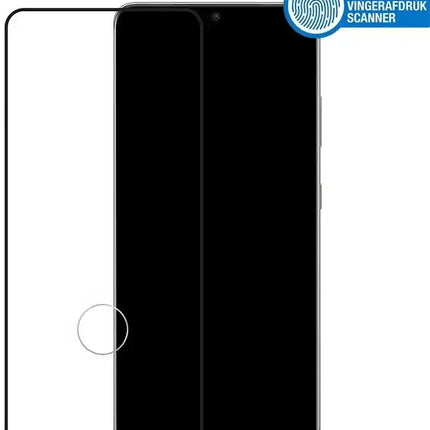 Mobilize Edge-To-Edge Glass Screen Protector Samsung Galaxy S21 Ultra 5G Black Edge Glue Mobilize