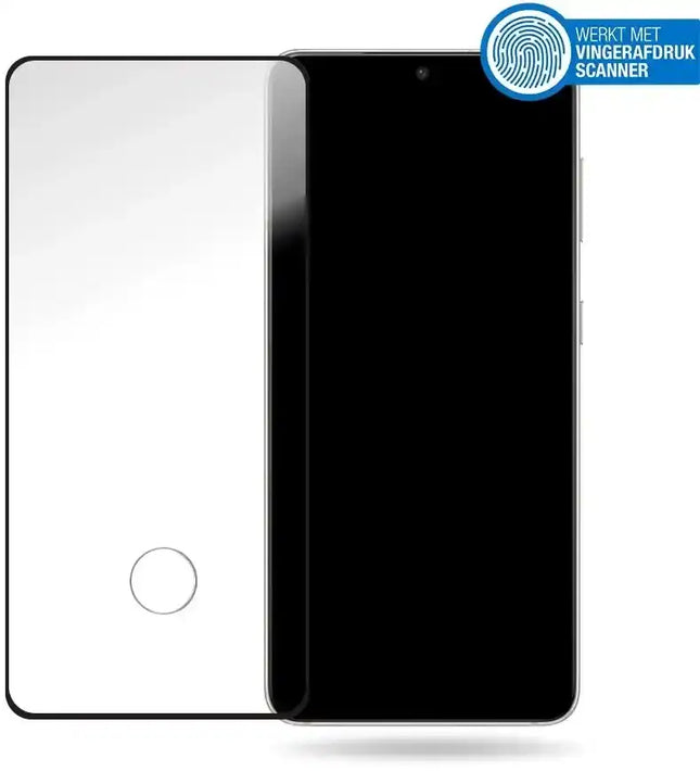 Mobilize Glass Screen Protector - Black Frame - Samsung Galaxy S21 5G Mobilize