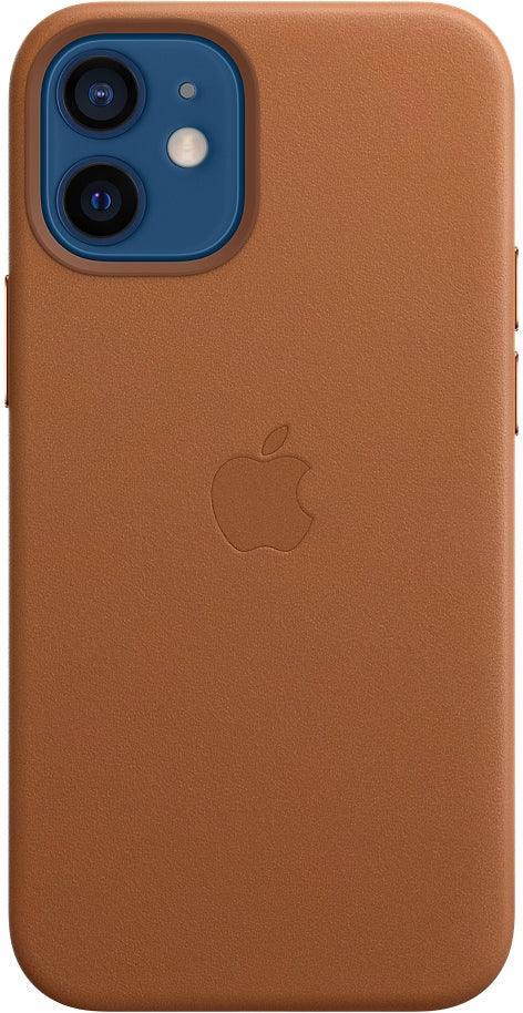 Apple Mhk93Zm/A Apple Leather Case With Magsafe Iphone 12 Mini Saddle Brown Apple