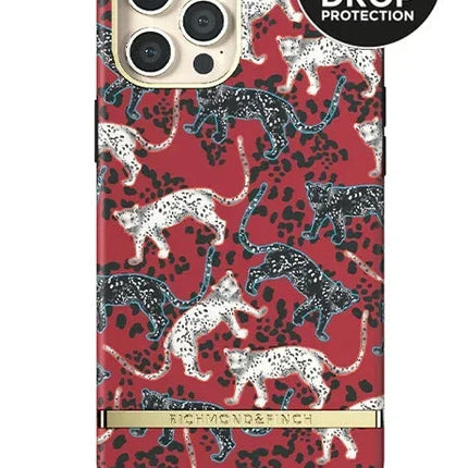 Richmond & Finch Freedom Series One-Piece Apple Iphone 12 Pro Max Samba Red Leopard Richmond & Finch