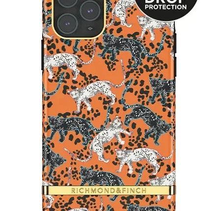 Richmond & Finch Freedom Series Apple Iphone 11 Pro Orange Leopard Richmond & Finch