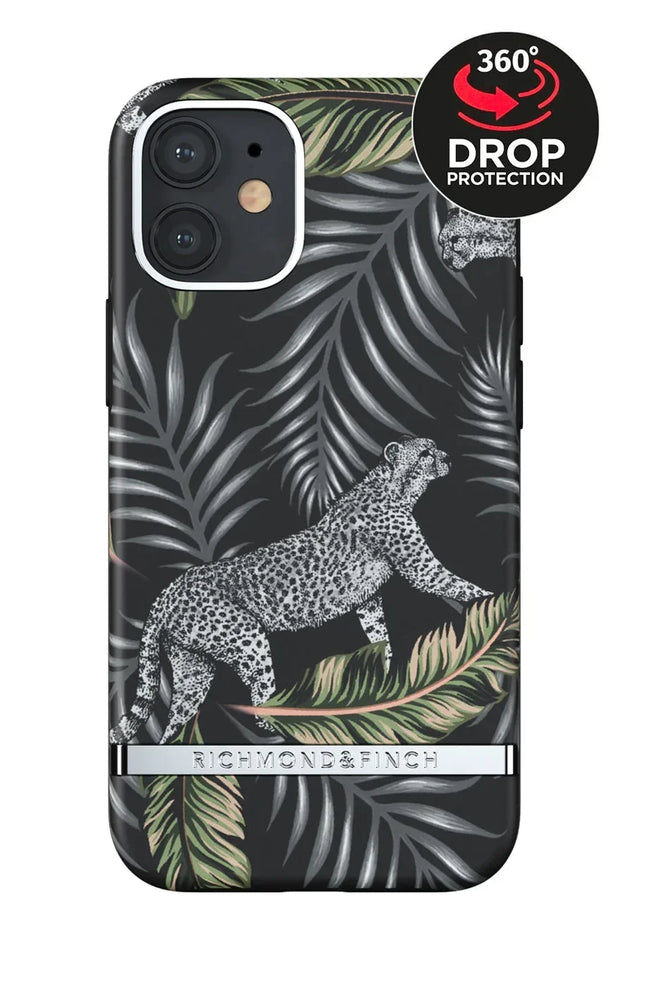 Richmond & Finch Freedom Series One-Piece Apple Iphone 12 Mini Silver Jungle Richmond & Finch